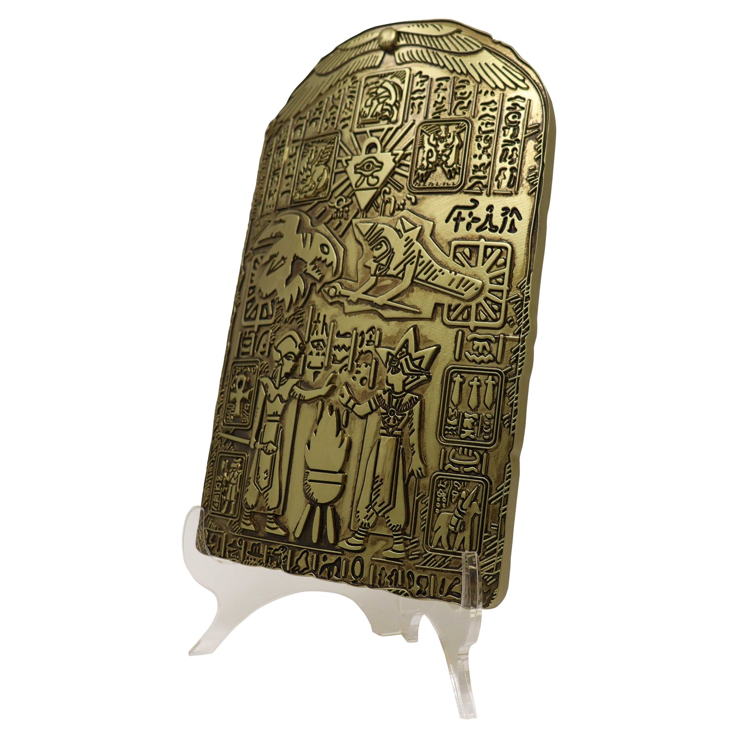 Yu-Gi-Oh! Tablet of Lost Memories Replica Angle Close Up with Stand