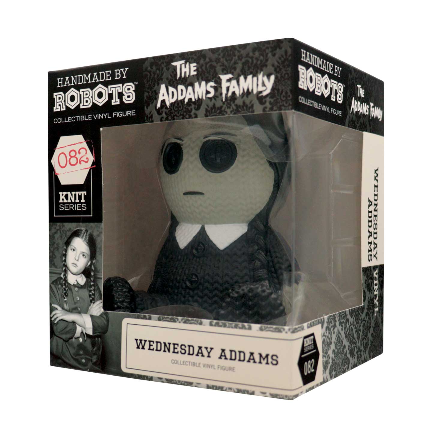 Wednesday Addams Collectible Vinyl Figure from Handmade By Robots