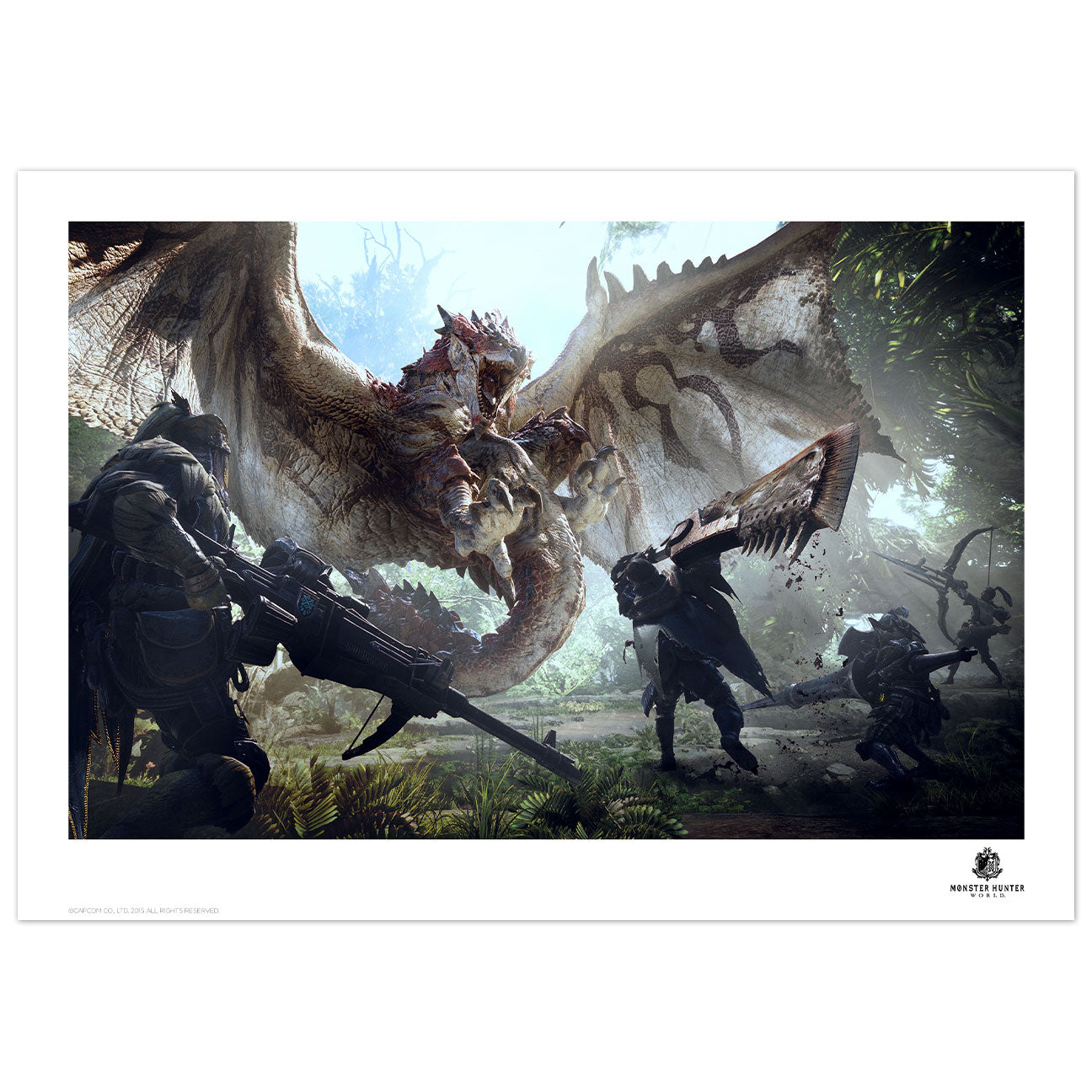 Monster Hunter Limited Edition Art Print