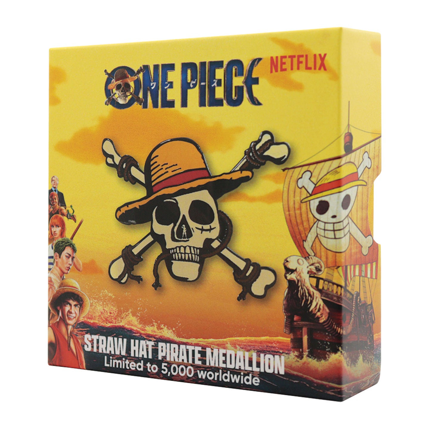 One Piece Limited Edition Jolly Roger Medallion