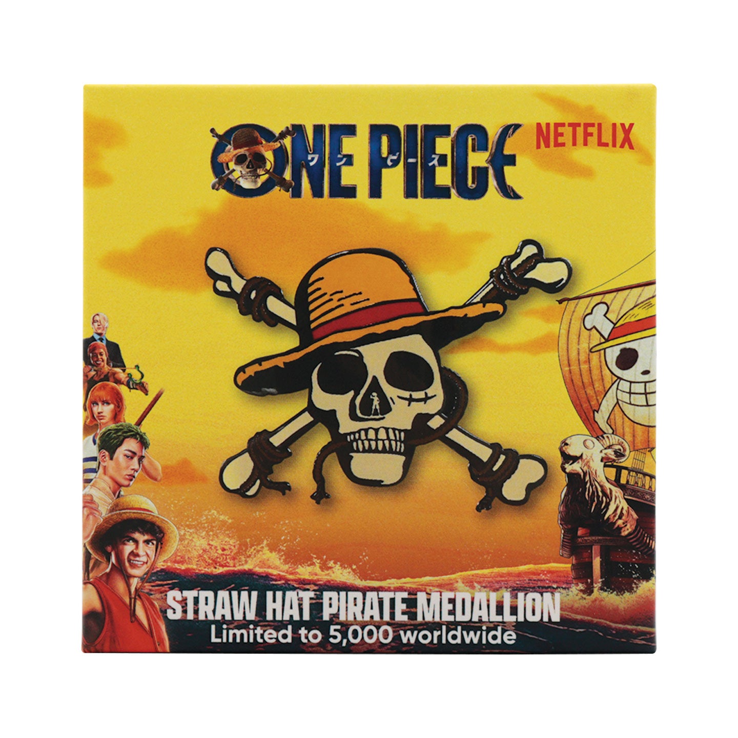 One Piece Limited Edition Jolly Roger Medallion