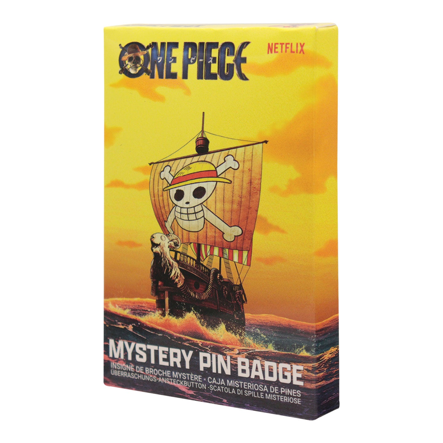 One Piece Mystery Pin Badge CDU Containing 12 Blind Boxes Individual Box
