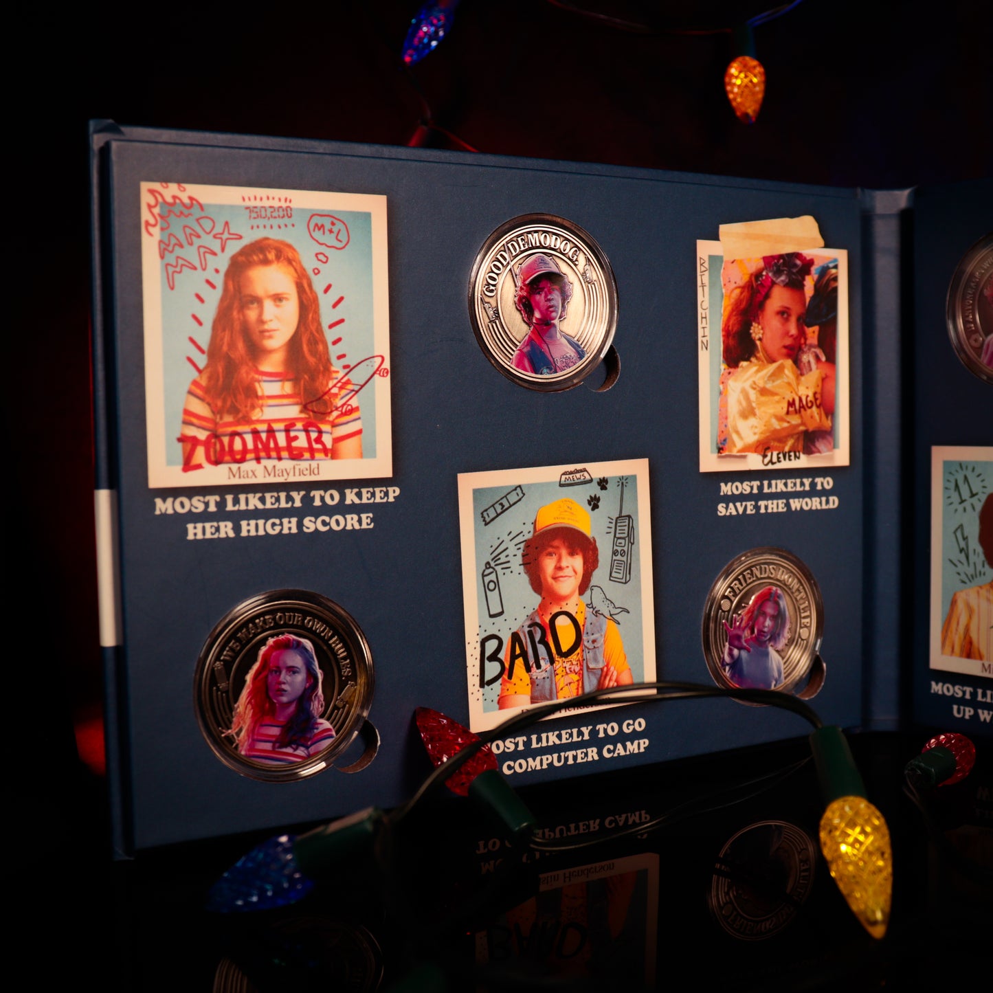 Stranger Things Yearbook Coin Album