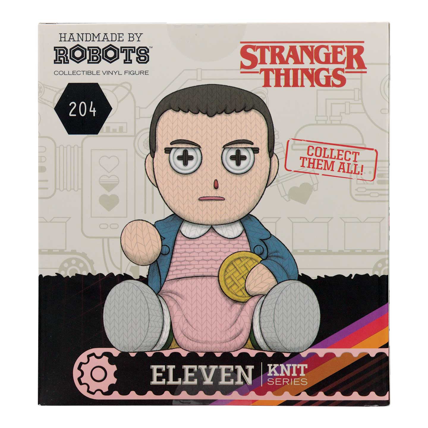 Stranger Things Eleven Vinyl figure from Handmade by Robots