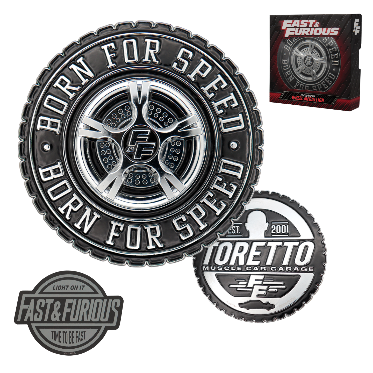 Fast & Furious ‘Born for Speed’ Medallion
