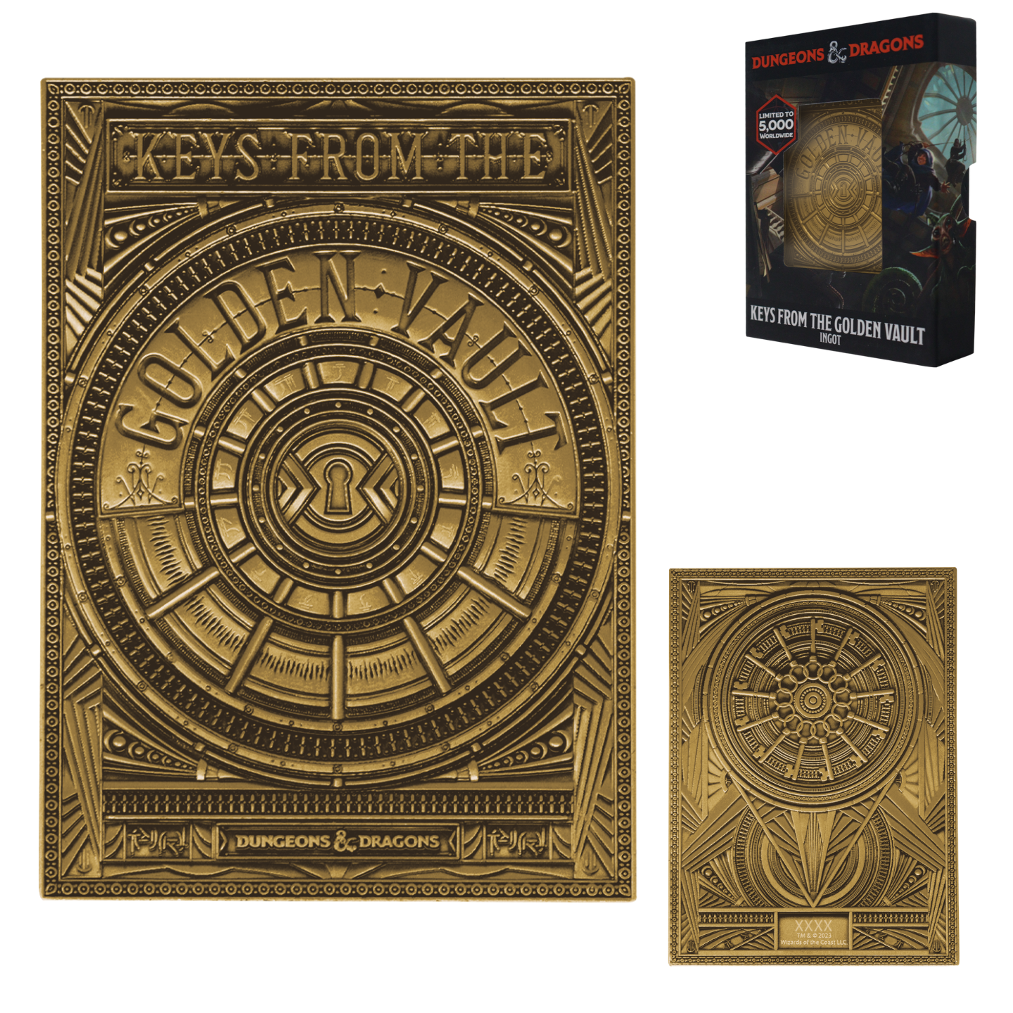 Dungeons & Dragons Limited Edition Keys From The Golden Vault Ingot