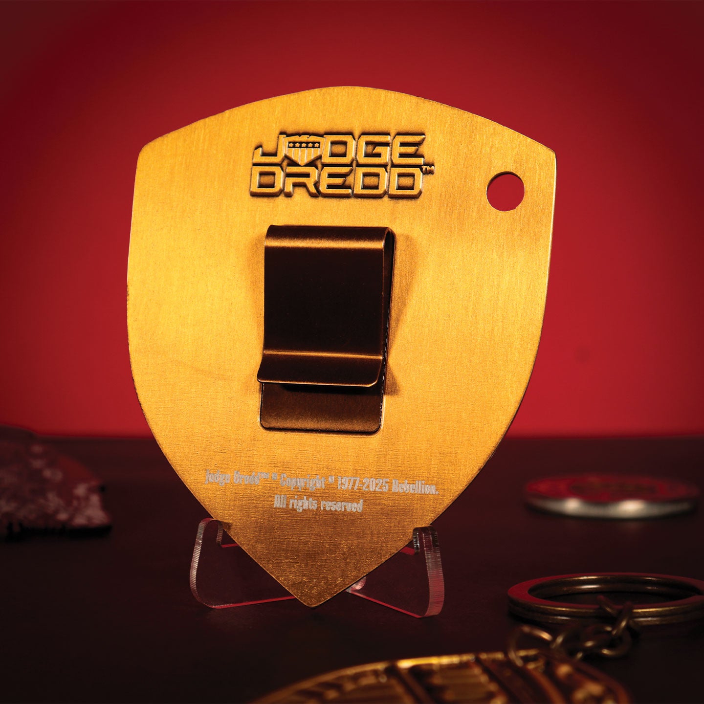 2000 AD Judge Dredd Badge Replica