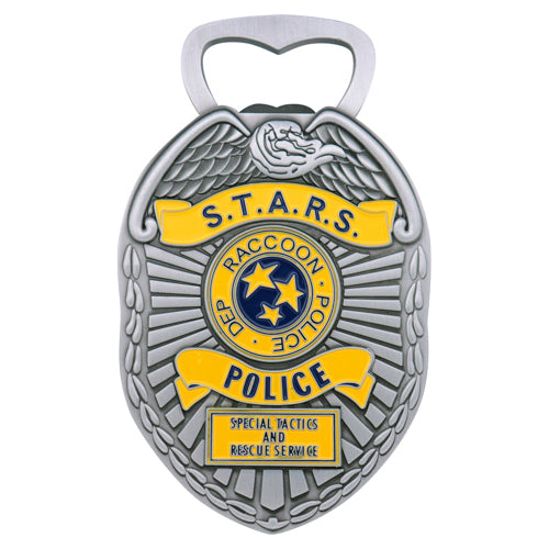 Resident Evil Police Badge Heavy Duty Bottle Opener