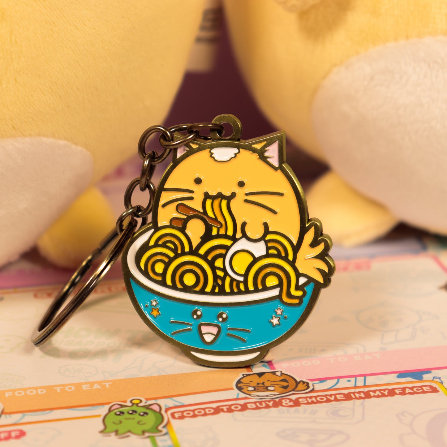 Fuzzballs Whisky Noodles Keyring