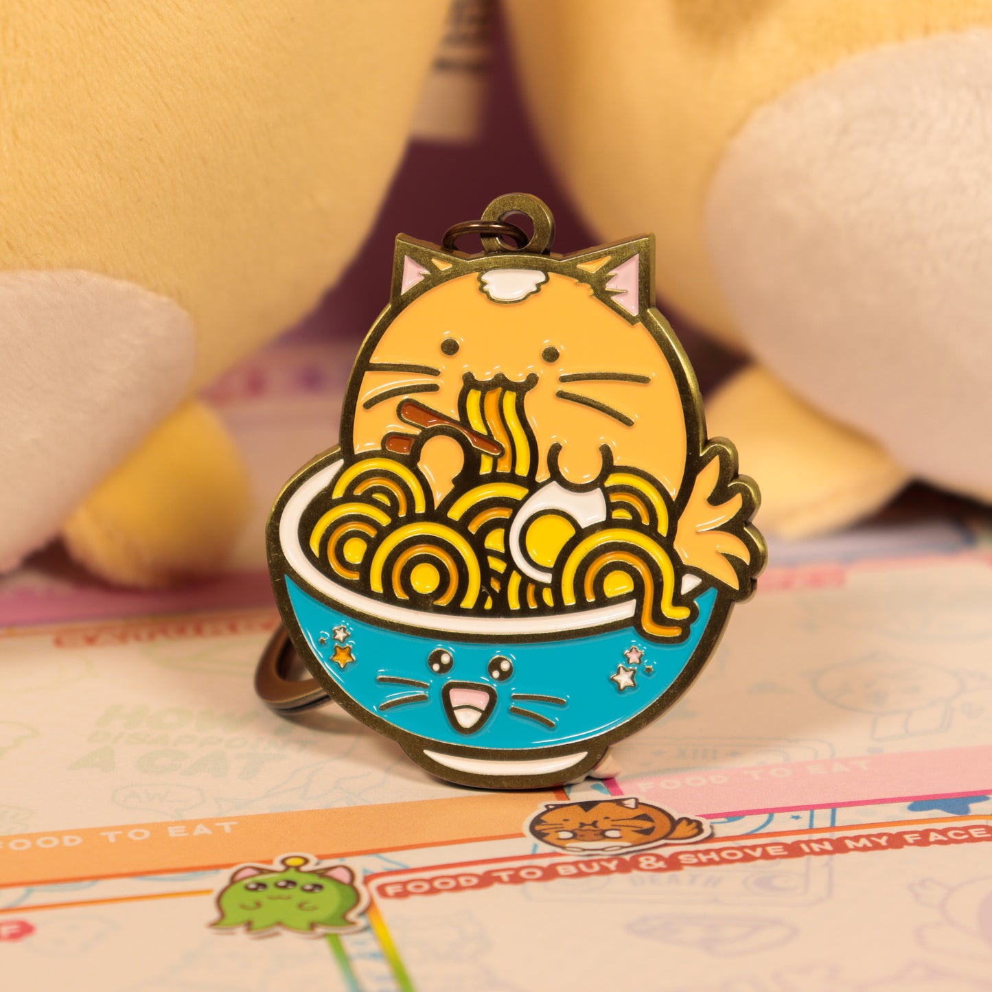 Fuzzballs Whisky Noodles Keyring