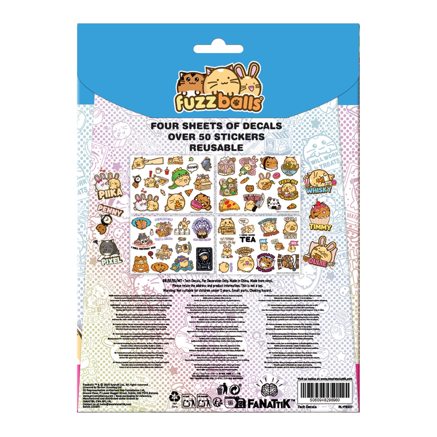 Fuzzballs Set of Tech Decals