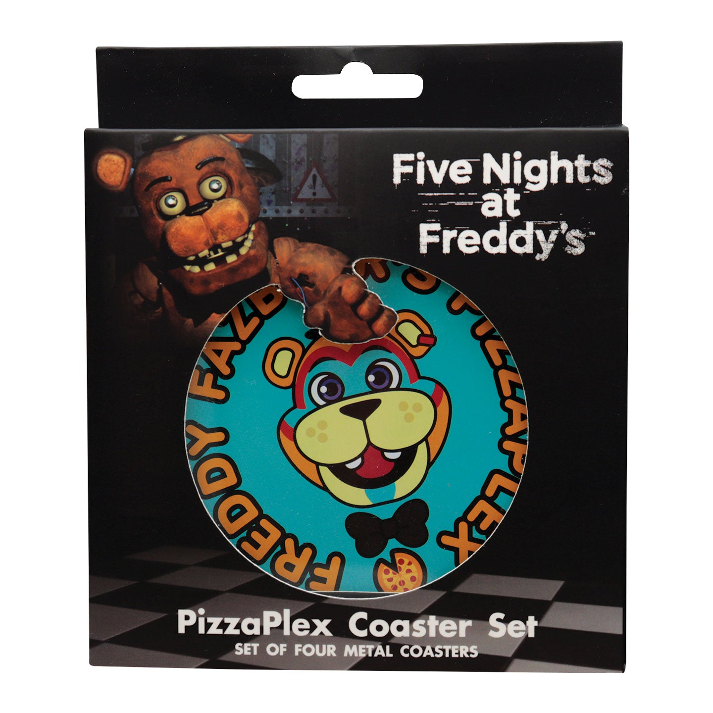 Five Nights at Freddy's Printed Drinks Coasters Packaging