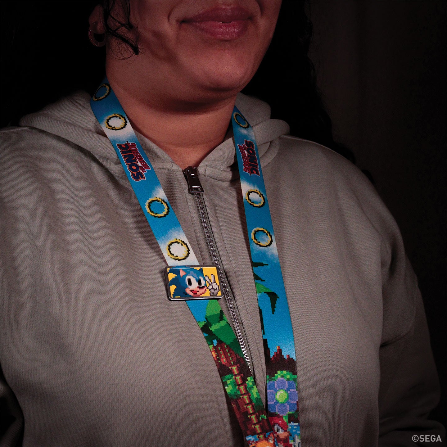 Sonic The Hedgehog – Lanyard & Pin Badge Set