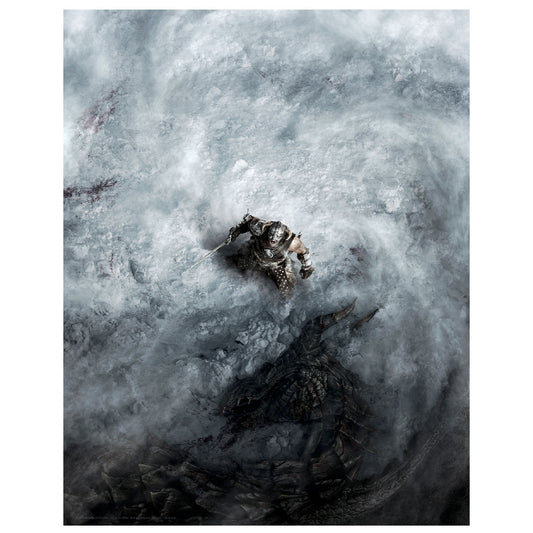 The Elder Scrolls V: Skyrim Limited Edition Art Print measuring 14"x 11"