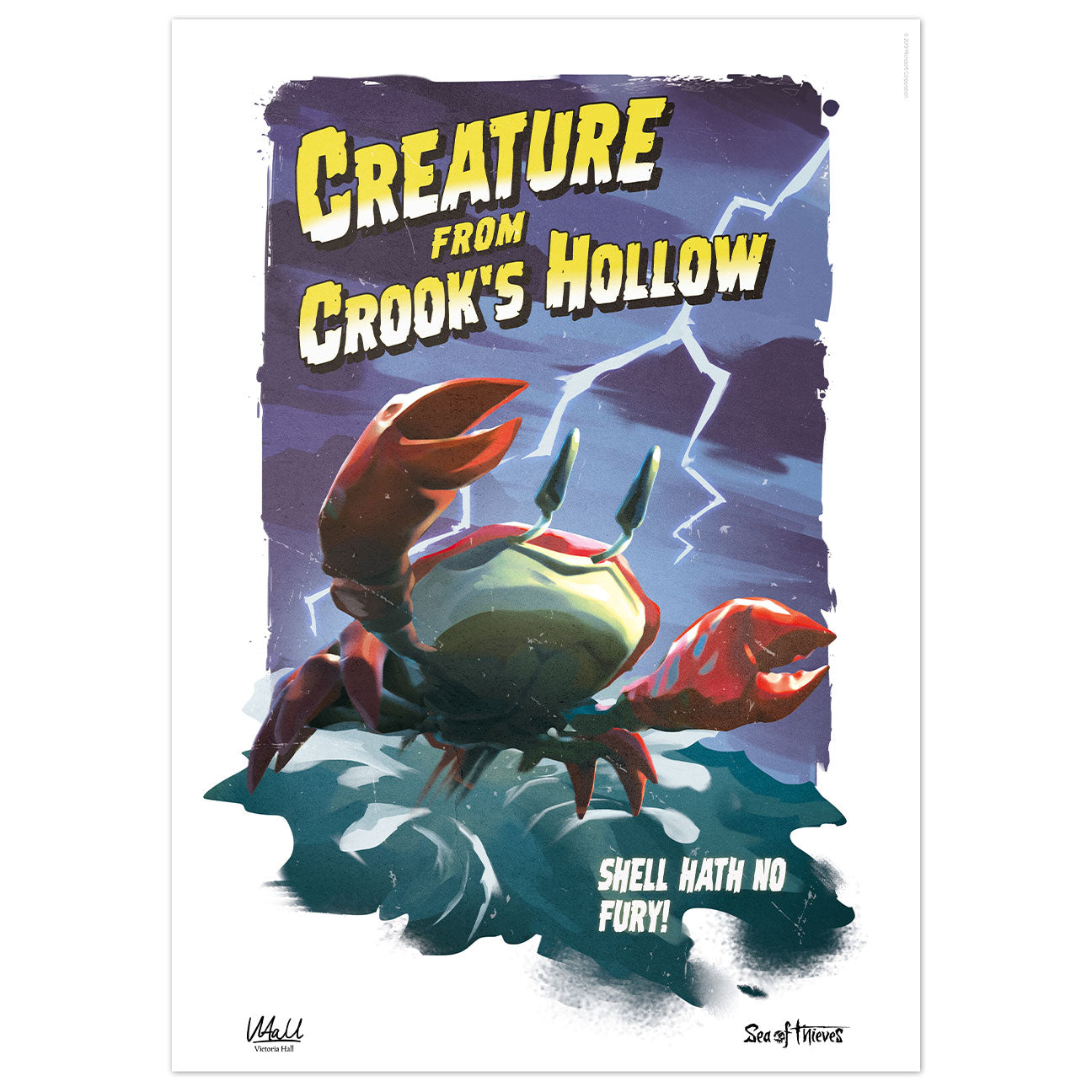 Sea of Thieves Limited Edition A3 Art Print from Fanattik