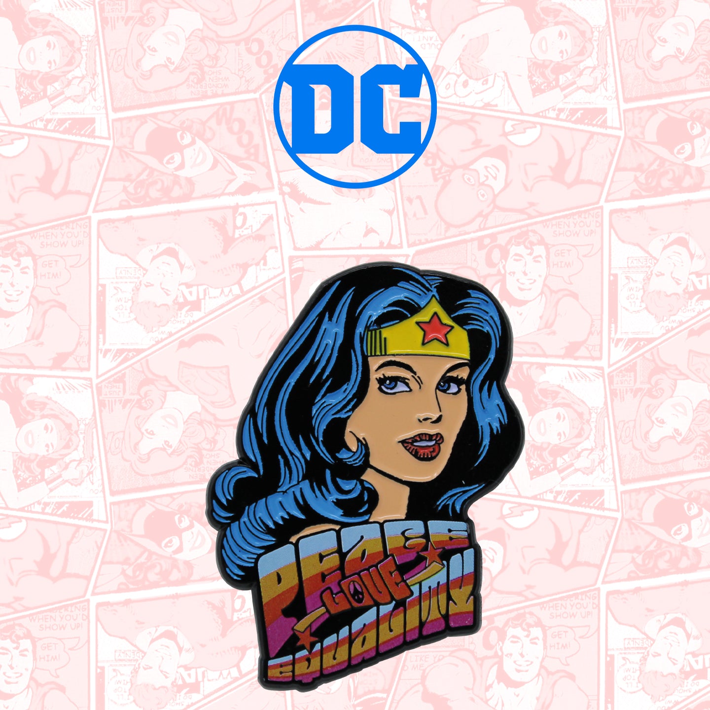 DC Comics Wonder Woman limited edition enamel pin badge