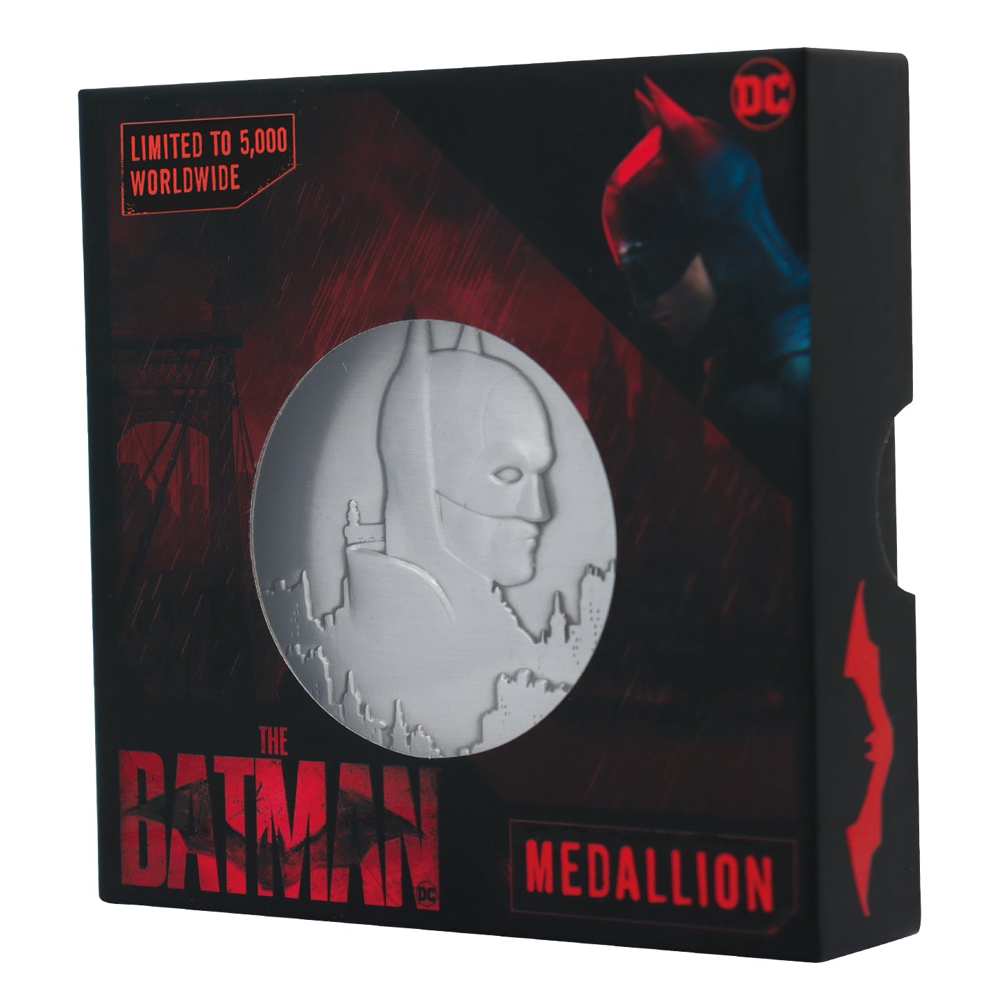 Batman limited edition heavily embossed metal collectible medallion from Fanattik