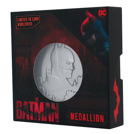 Batman limited edition heavily embossed metal collectible medallion from Fanattik