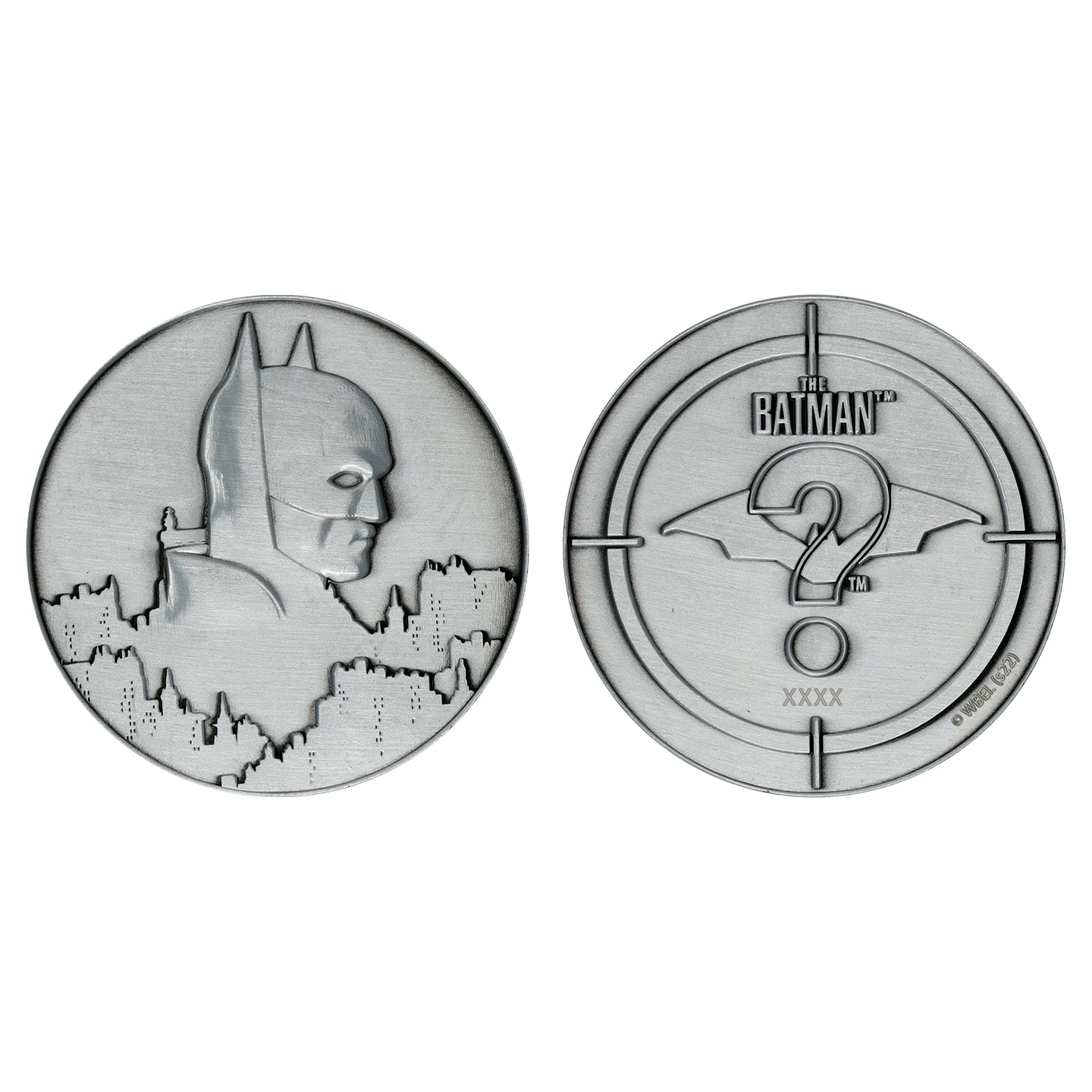 Batman limited edition heavily embossed metal collectible medallion from Fanattik