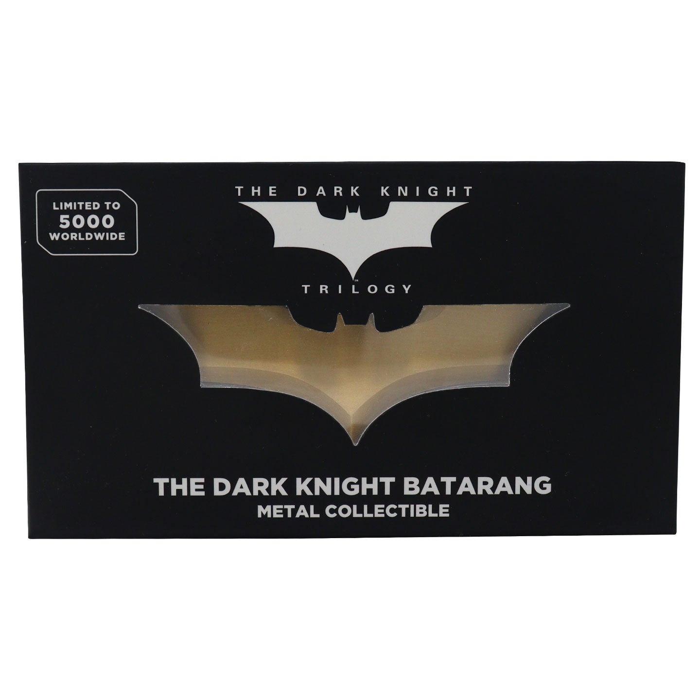 DC The Dark Knight Limited Edition Replica Batarang Packaging Front