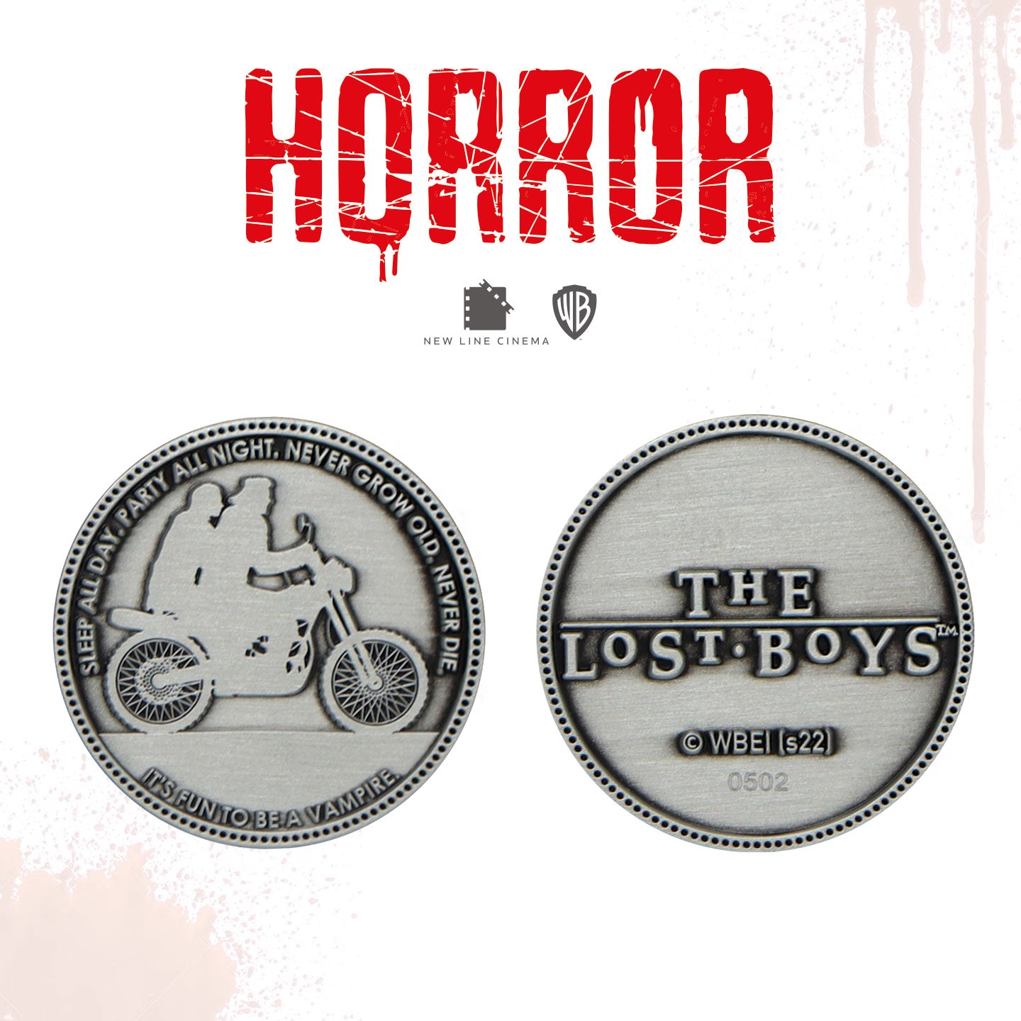 The Lost Boys Limited Edition Horror Themed Collectible Coin