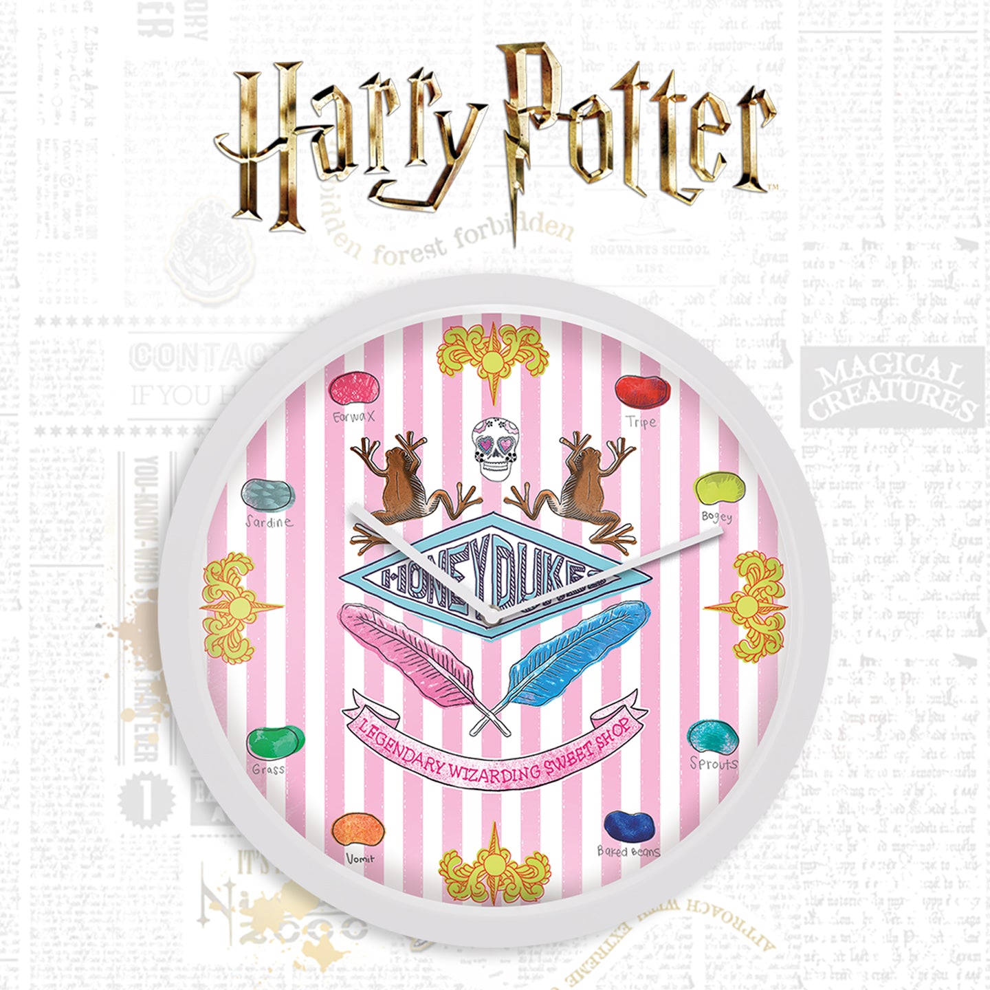 Harry Potter Honeydukes Wall Clock