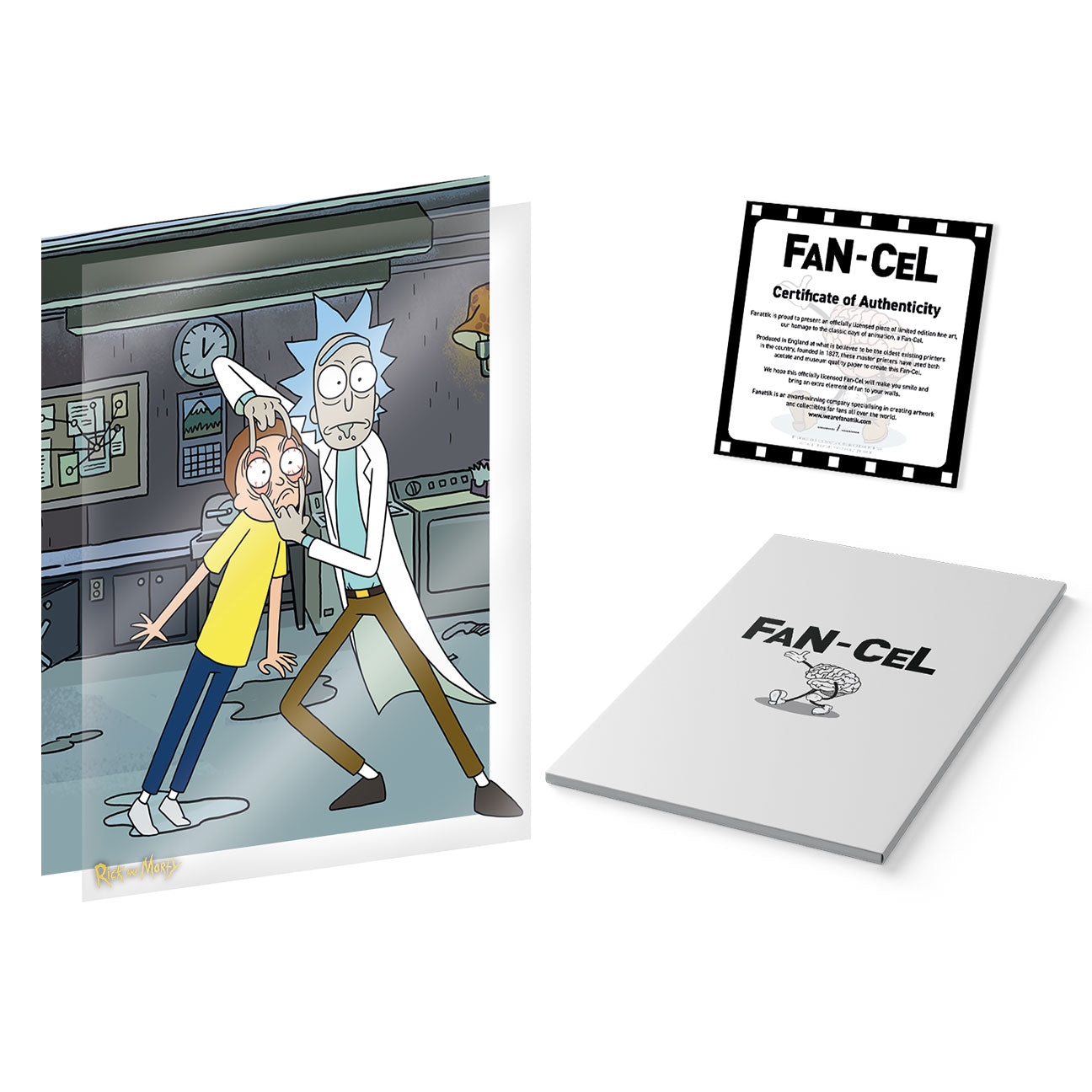 Rick and Morty Limited Edition Fan-Cel