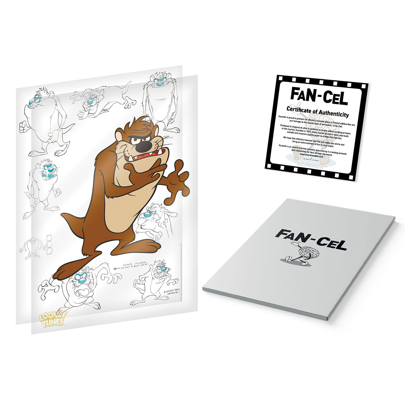 The Looney Tunes Tazmanian Devil Limited Edition Fan-Cel