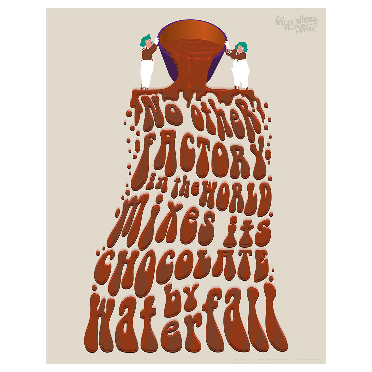 Willy Wonka and the Chocolate Factory Limited Edition Art Print