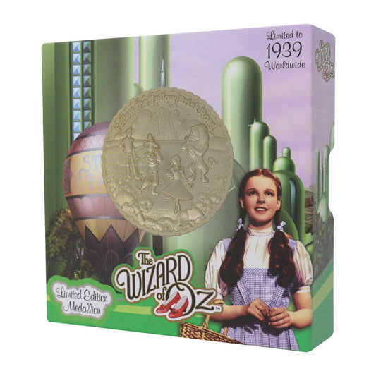 The Wizard of Oz Follow the Yellow Brick Road Limited Edition Metal Medallion