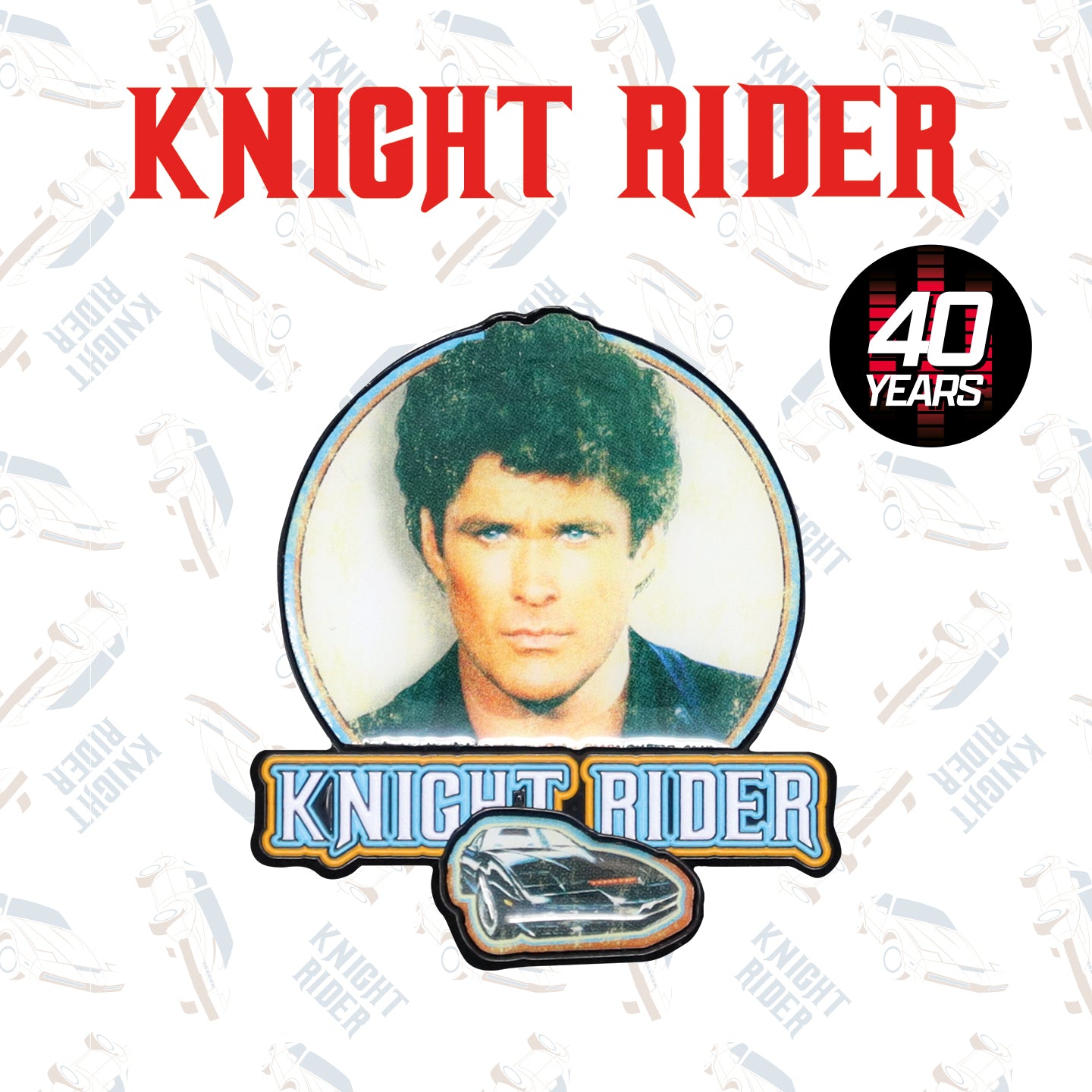 Knight Rider Limited Edition Enamel Pin Badge