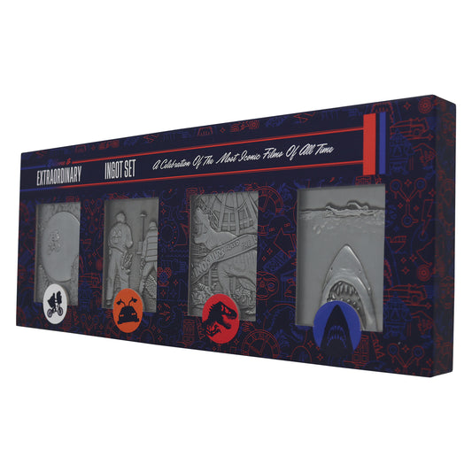 Amblin 4 Piece Limited Edition Movie Metal Ingot Collection