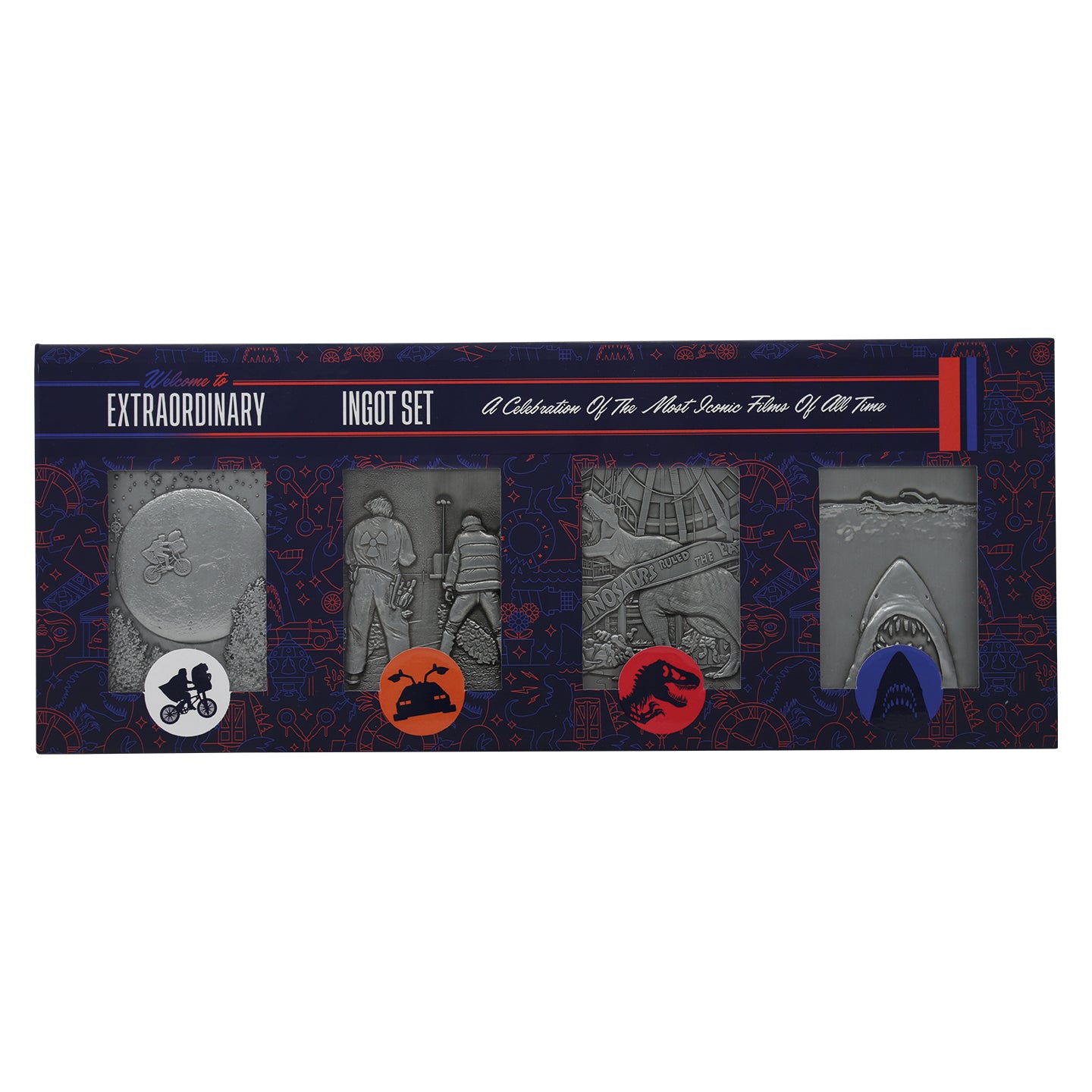 Amblin 4 Piece Limited Edition Movie Metal Ingot Collection