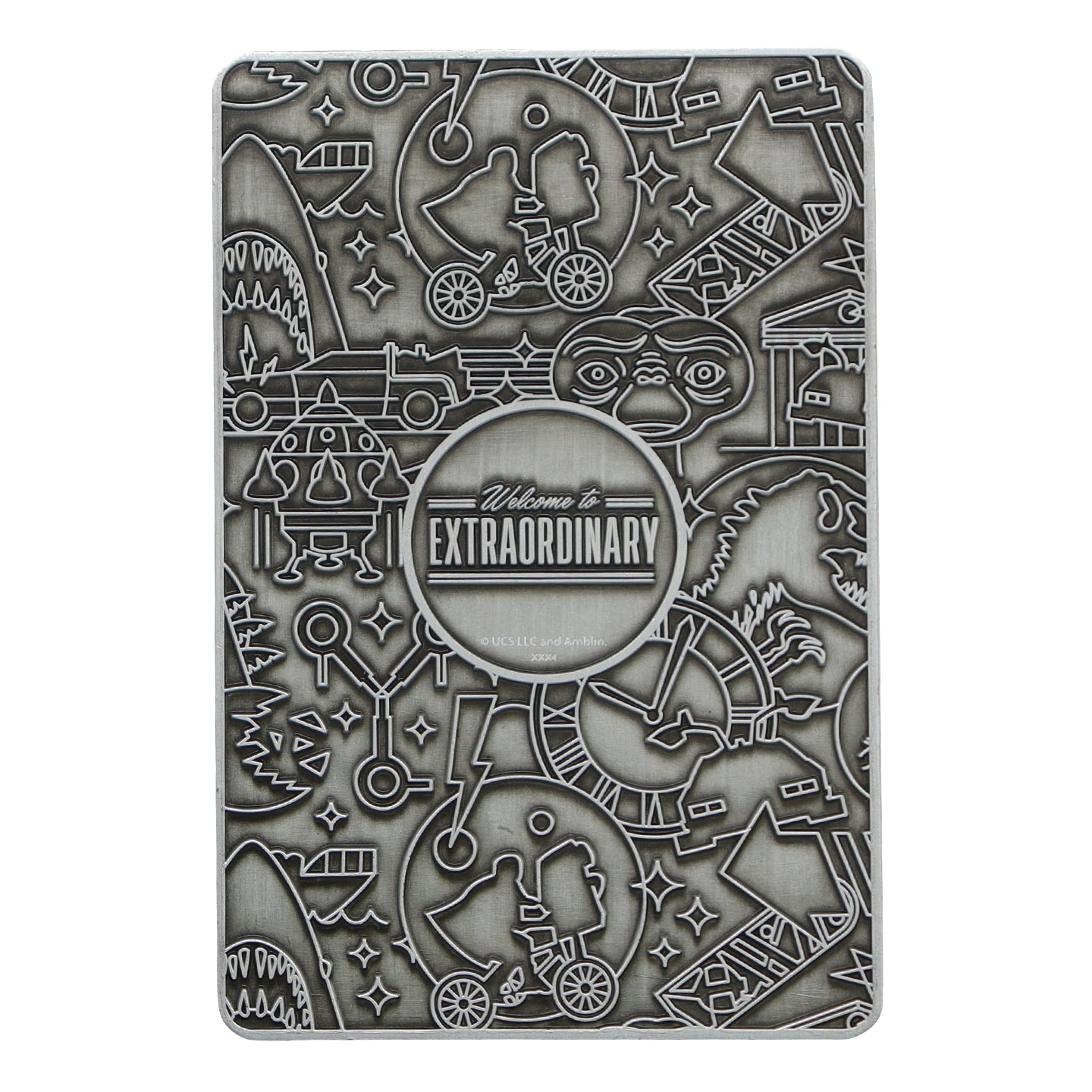 Amblin 4 Piece Limited Edition Movie Metal Ingot Collection