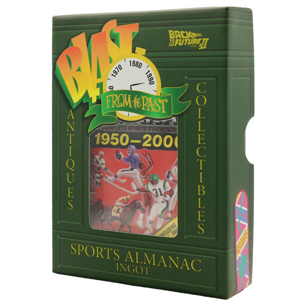 Back to the Future Limited Edition Sports Almanac Collectible Metal Ingot from Fanattik