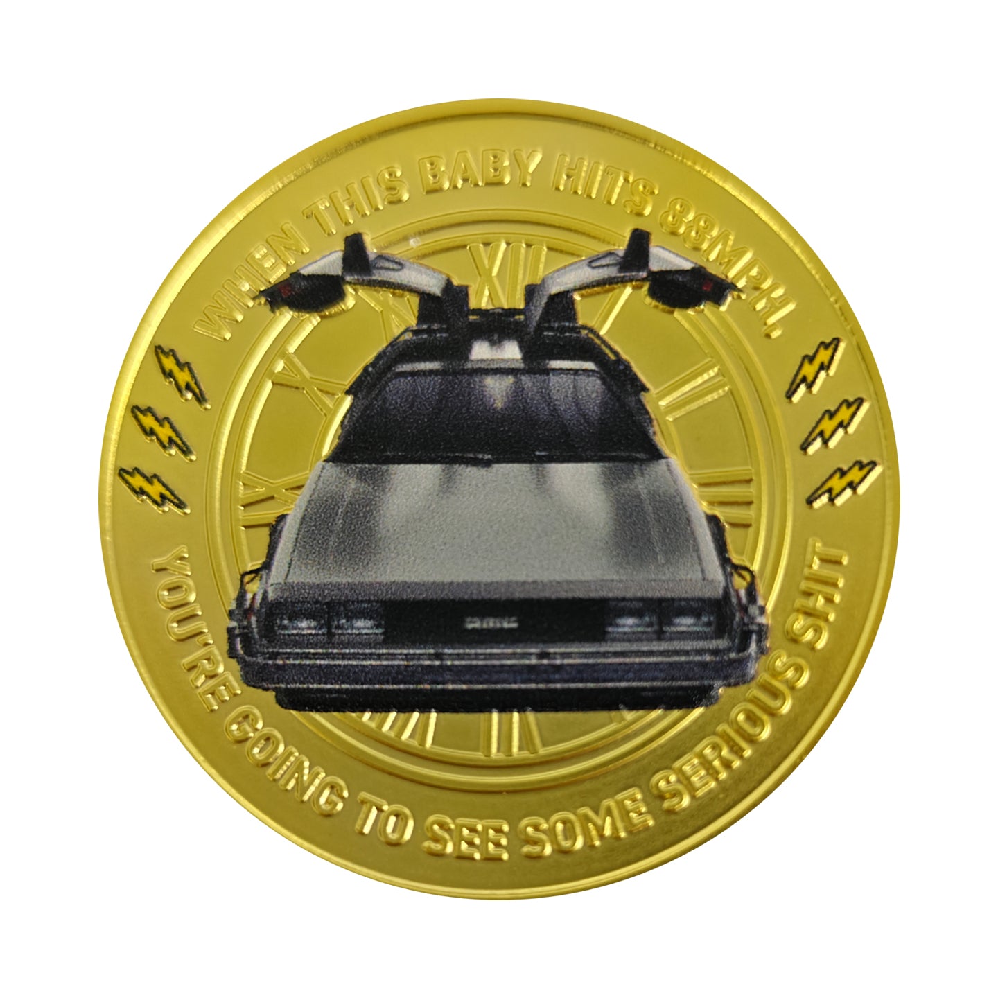 Back to the Future 40th Anniversary Presentation Coin