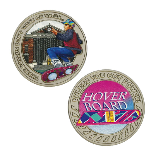 Back to the Future Limited Edition Hoverboard Coin