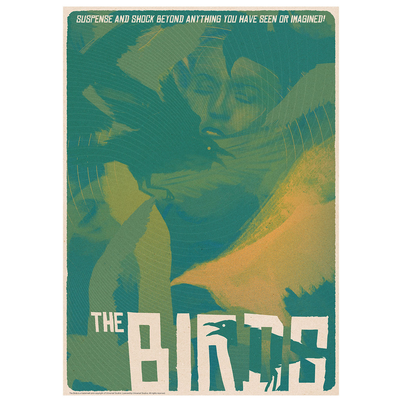 Alfred Hitchcock The Birds Limited Edition Art Print