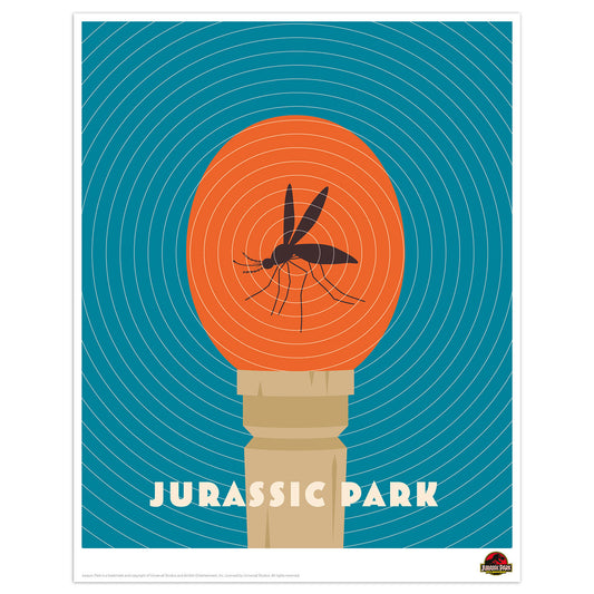 Jurassic Park Limited Edition Mosquito in Amber Art Print