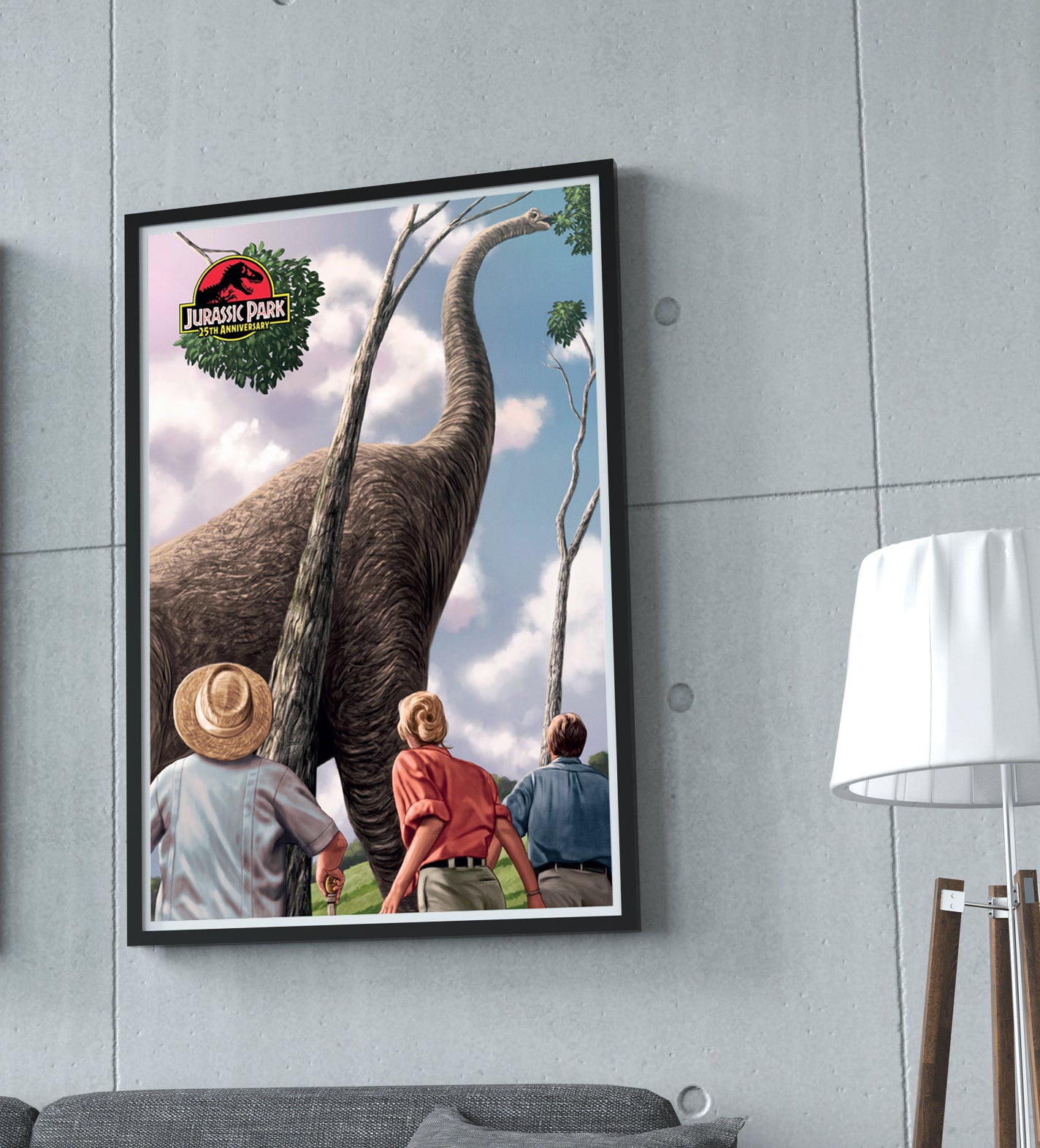 Jurassic Park Brachiosaurus Limited Edition A3 Art Print