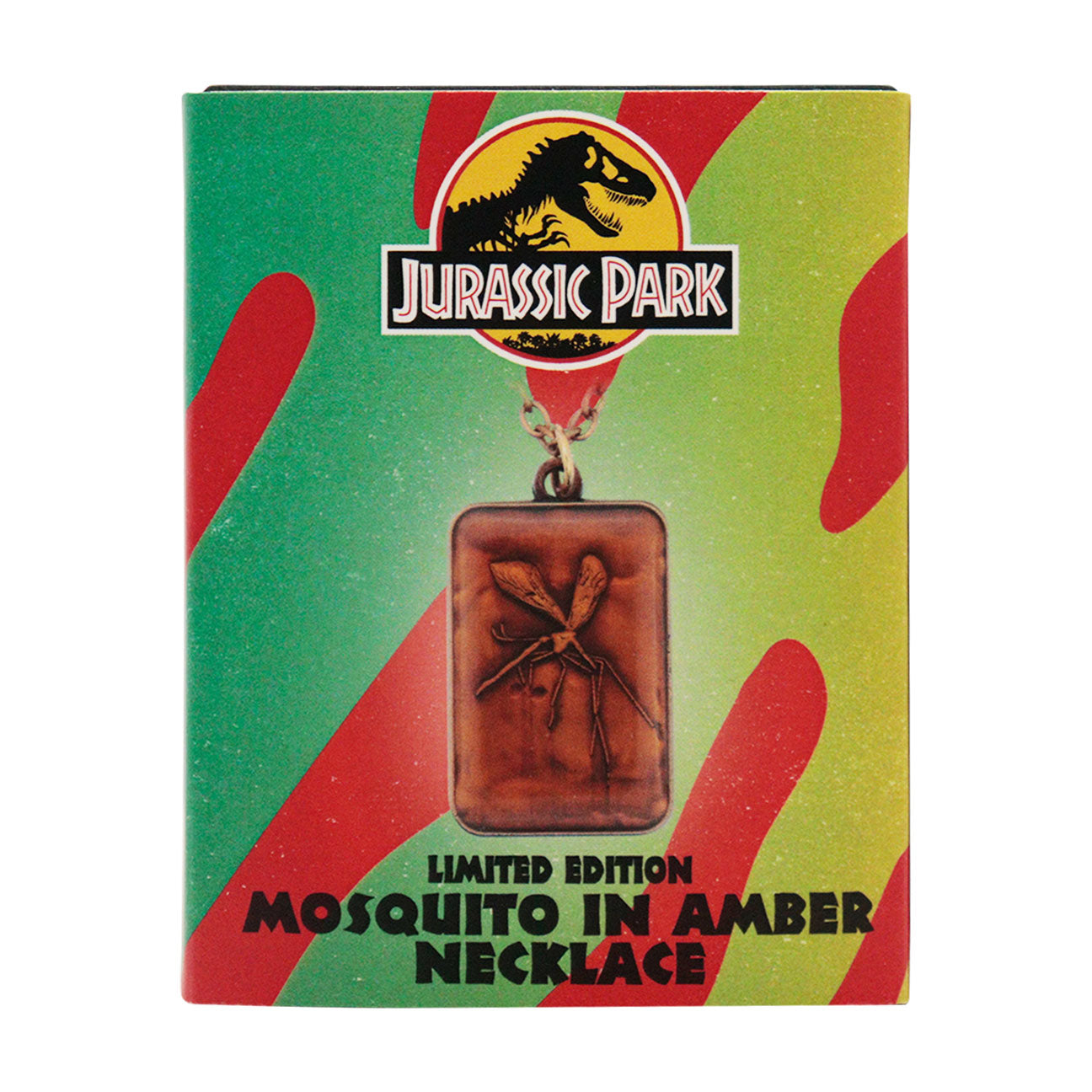 Jurassic Park Mosquito in amber limited edition necklace from Fanattik