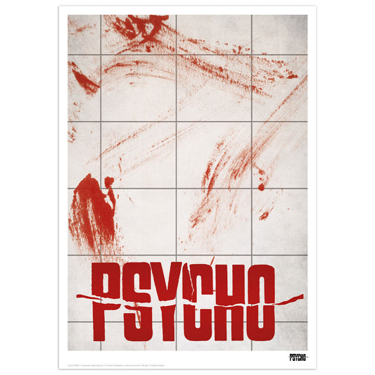 Alfred Hitchcock Psycho Limited Edition A3 Art Print