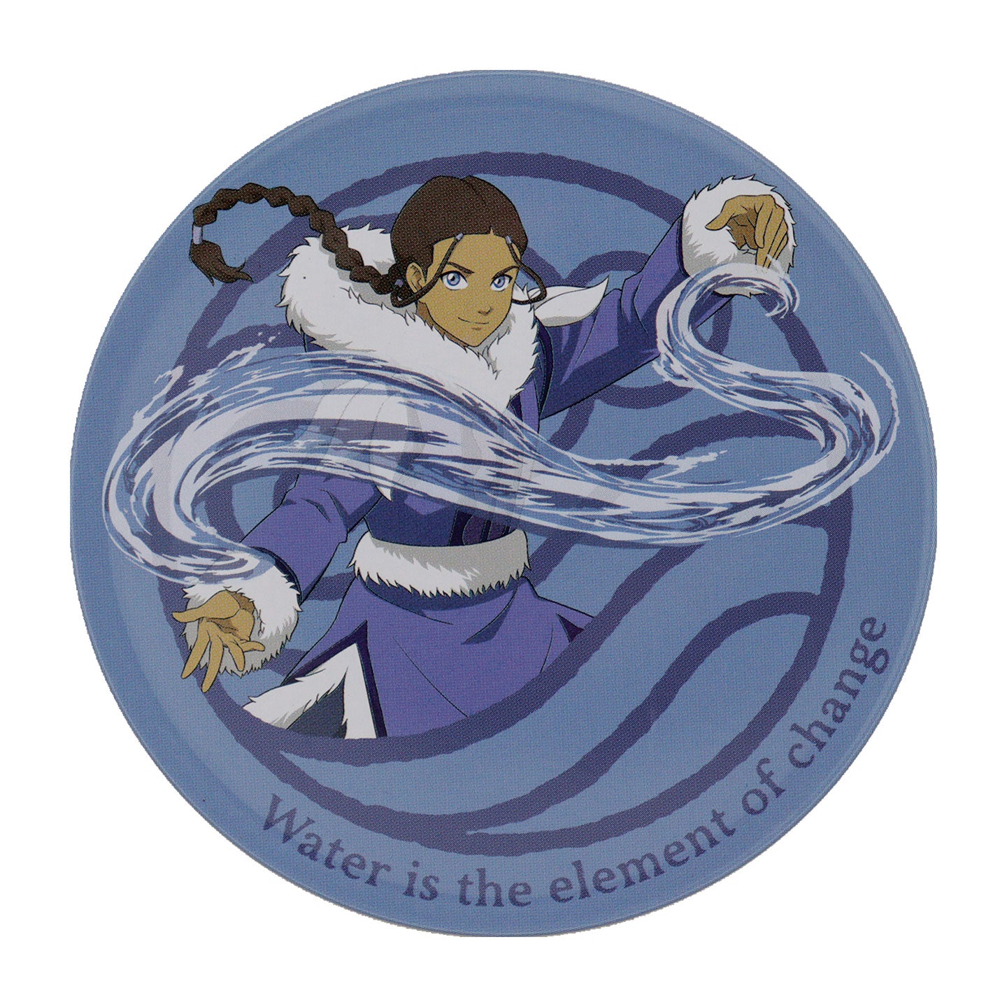 Avatar the Last Airbender Set of 4 Embossed Metal Coasters