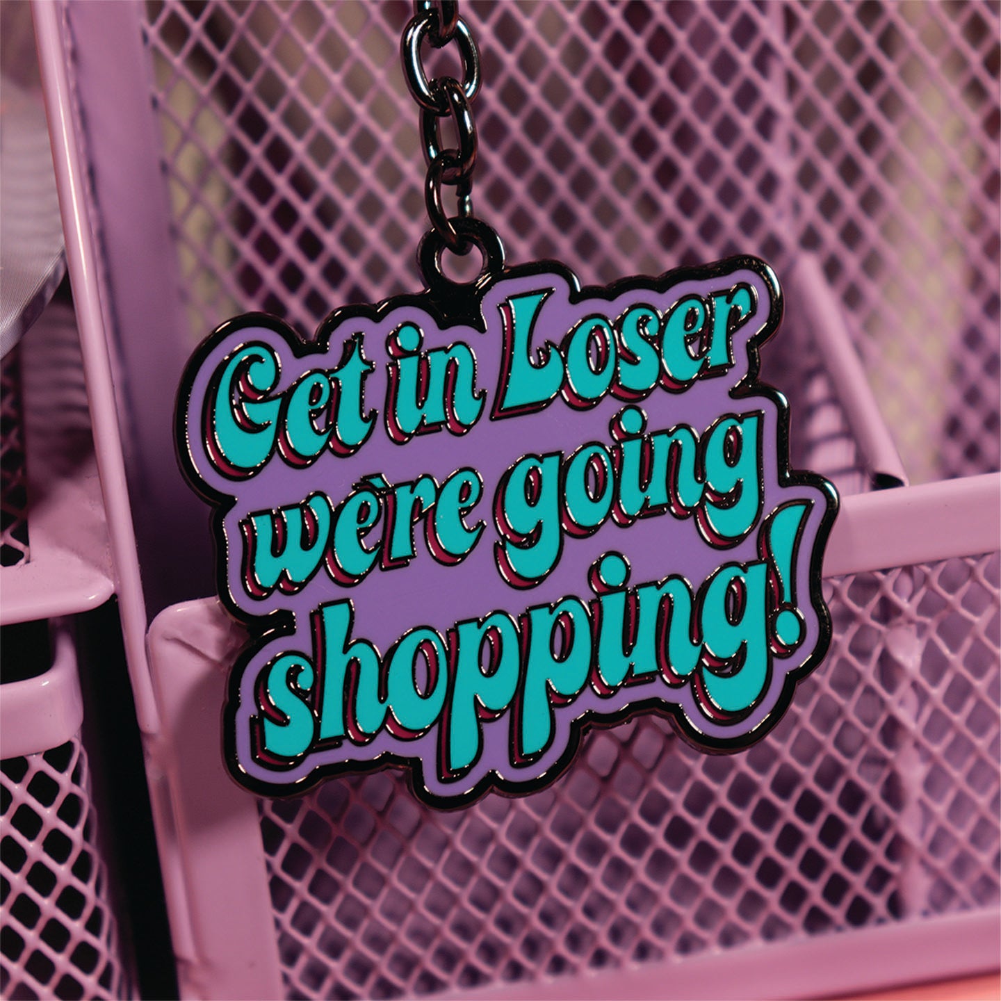 Mean Girls We're Going Shopping Key Ring