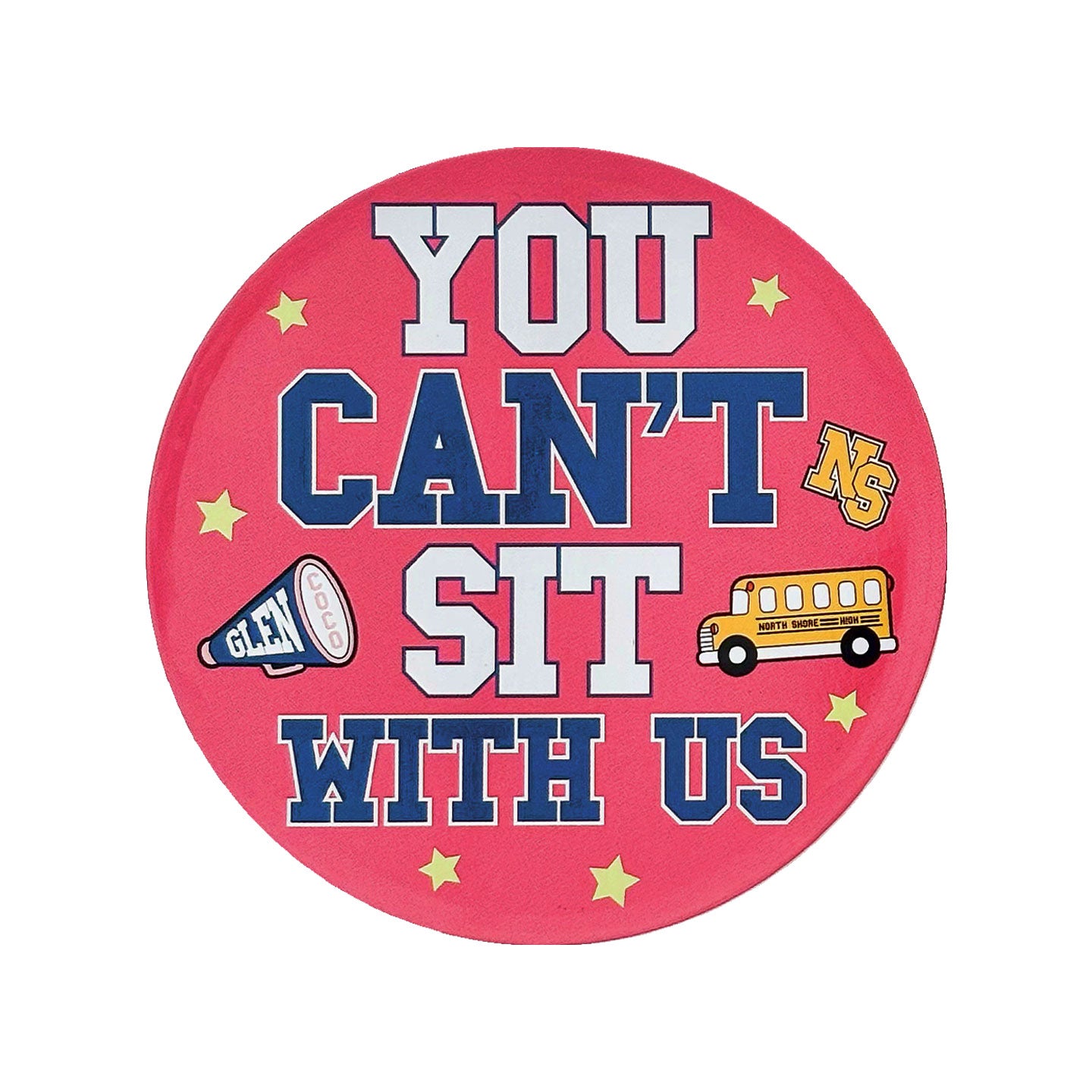 Mean Girls Set of four printed coasters from Fanattik