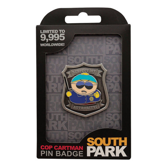 South Park Cartman Police Pin Badge