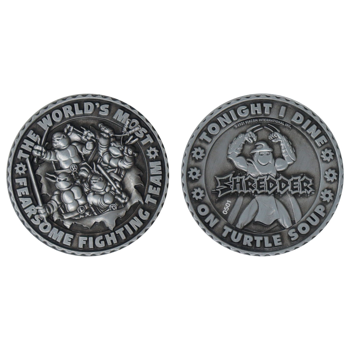 Teenage Mutant Ninja Turtles Limited Edition Collectible Coin