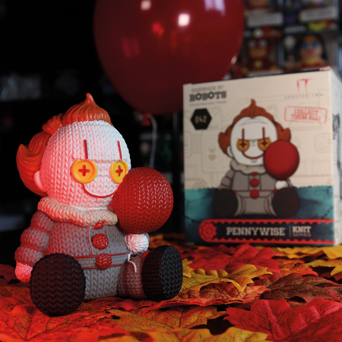 I.T. pennywise collectible vinyl figure from Handmade by Robots