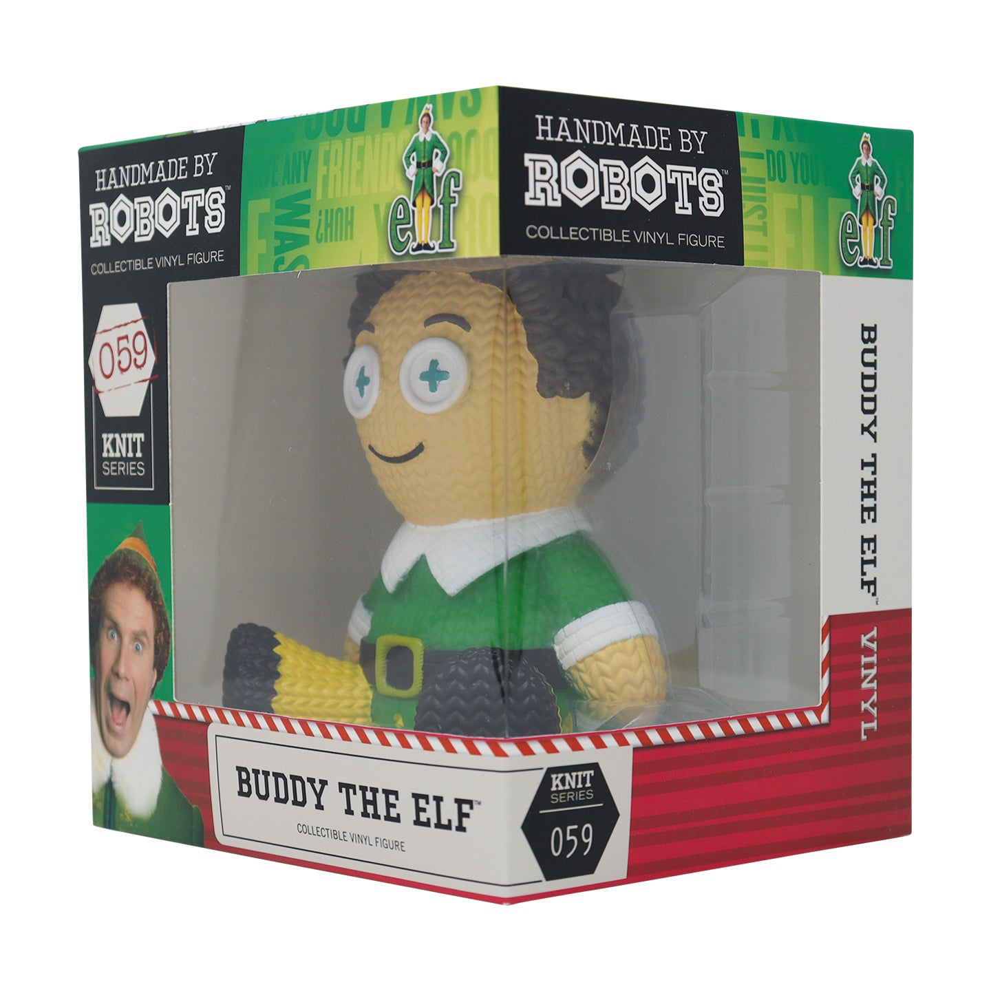 Buddy the Elf Collectible Vinyl Figure from Handmade by Robots