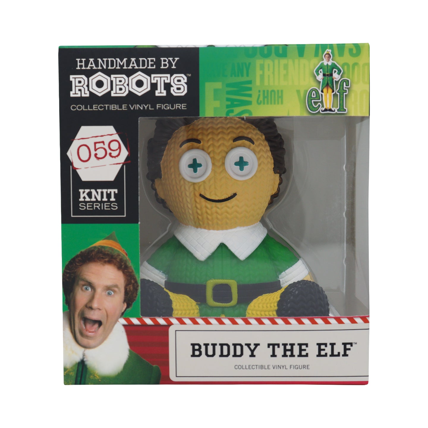 Buddy the Elf Collectible Vinyl Figure from Handmade by Robots